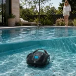 BEZPRZEWODOWY ROBOT DO CZYSZCZENIA BASENU Z AKUMULATOREM ODKURZACZ BASENOWY - obrazek 3