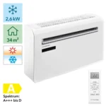 Klimatyzator ścienny PAC-W 2650 SH z funkcją grzania i WiFi