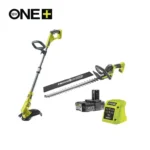Nożyce do żywopłotu 55cm i podkaszarka 30cm 18V ONE+™ w zestawie z akumulatorem 2.0Ah i ładowarką