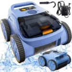 ODKURZACZ BASENOWY ROBOT BEZPRZEWODOWY SEAUTO SAT-20 Blue 150min 200m² - obrazek 2