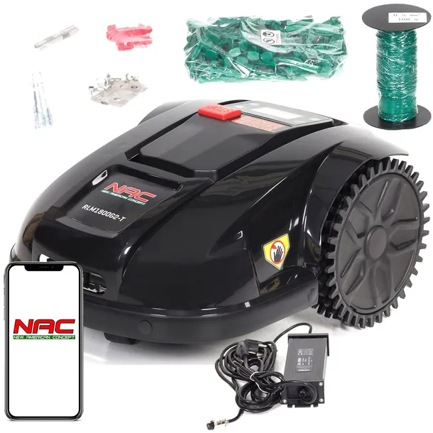xmznbs.16d0d7.l NAC RLM1800G2-T ROBOT KOSZĄCY KOSIARKA DO TRAWNIKA STEROWANIE WIFI - obrazek 1