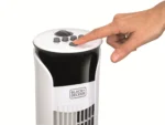 Black & Decker BXEFT47E, Wentylator stojący, Biały, Podłoga, 57,59 dB, 26,36 m³/h, 2 h - obrazek 3
