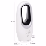 Wentylator stojący z oświetleniem LED Manutan Expert, 58 cm, 45 W - obrazek 5