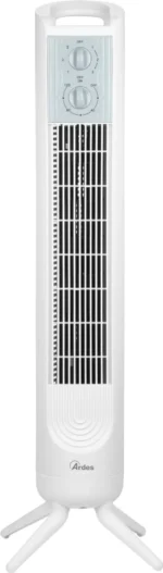 Ardes AR5T802, Wentylator stojący, Biały, Podłoga, Obrotowy, 2 h, Prąd przemienny